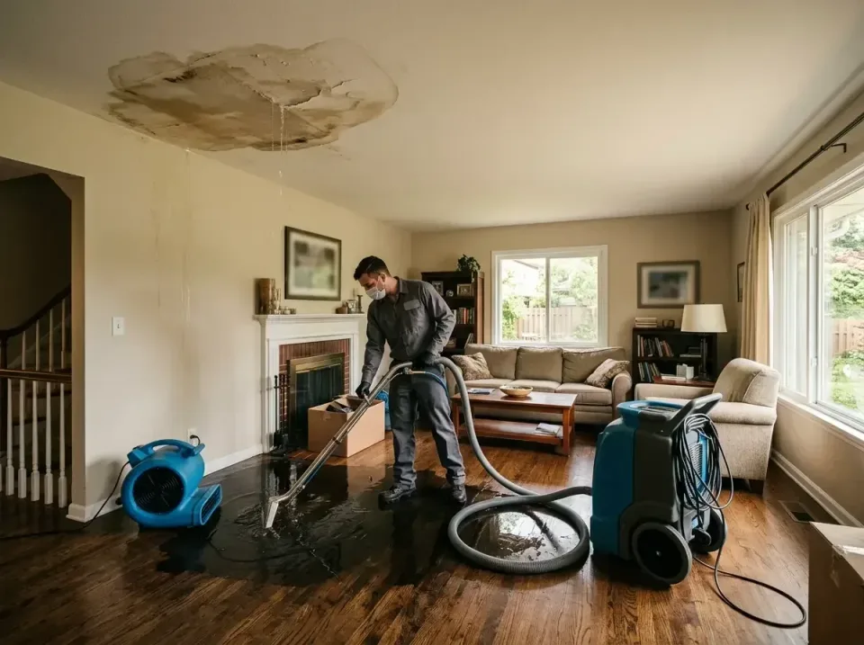 attic-pipe-burst-ceiling-drip-008 — frequently asked questions, Water Damage Restoration & Carpet Care in Bermuda Run, NC
